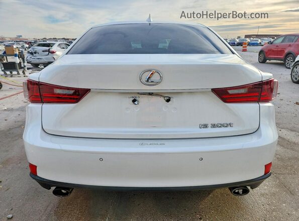 JTHBA1D27G5003996 2016 LEXUS IS Белый Вид сзади