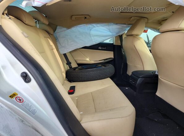 JTHBA1D27G5003996 2016 LEXUS IS Белый Вид задних сидений