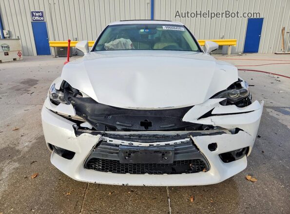 JTHBA1D27G5003996 2016 LEXUS IS Белый Вид спереди