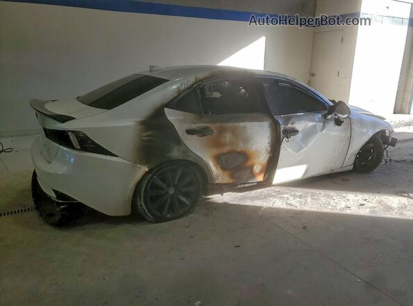 JTHBA1D27G5007191 2016 LEXUS IS White Trasero derecho