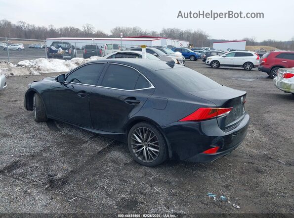 JTHBA1D27H5050771 2017 LEXUS IS 200T Black Trasero izquierdo