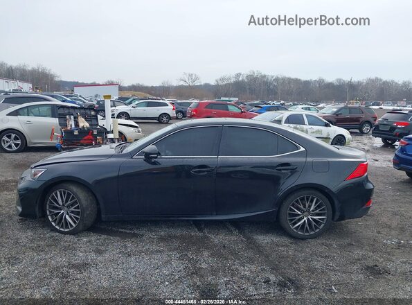 JTHBA1D27H5050771 2017 LEXUS IS 200T Black 