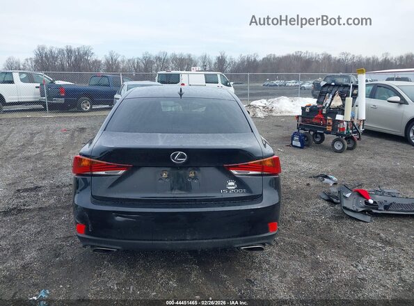 JTHBA1D27H5050771 2017 LEXUS IS 200T Black 
