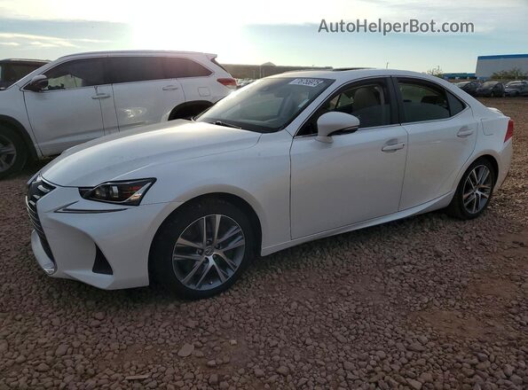 JTHBA1D27K5084118 2019 LEXUS IS Белый Передняя левая четверть