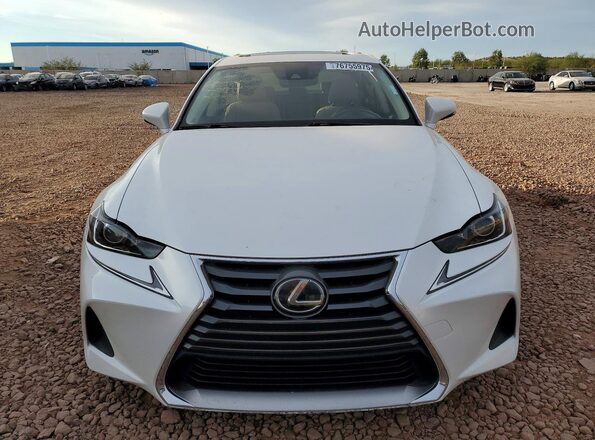 JTHBA1D27K5084118 2019 LEXUS IS Белый Вид спереди