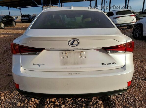 JTHBA1D27K5084118 2019 LEXUS IS Белый Вид сзади