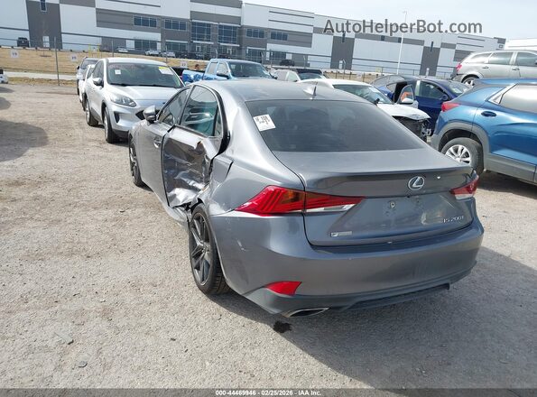 JTHBA1D28H5040833 2017 LEXUS IS 200T Gray Trasero izquierdo