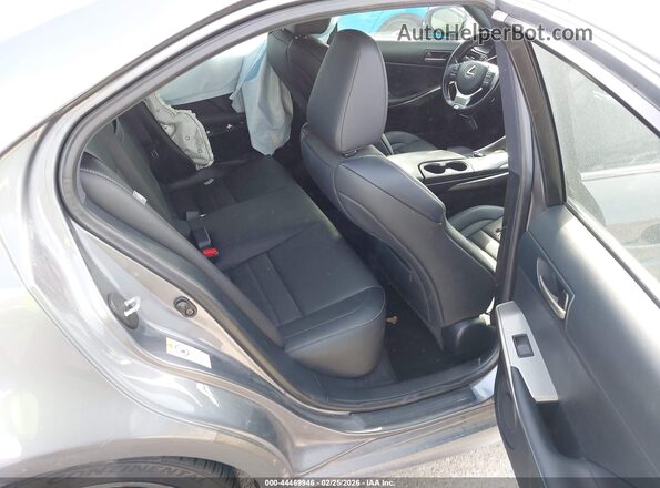 JTHBA1D28H5040833 2017 LEXUS IS 200T Gray Vista de la etiqueta del VIN