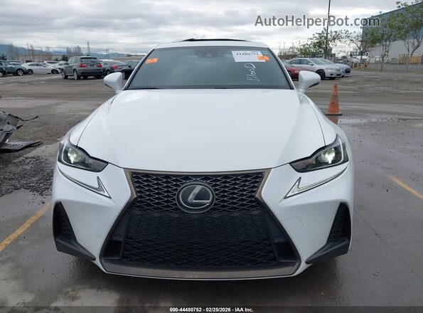 JTHBA1D29J5082031 2018 LEXUS IS 300 White Vista del cuadro de instrumentos