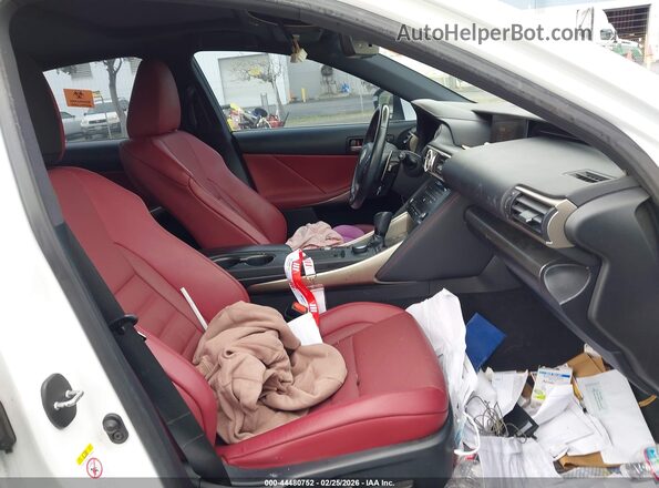 JTHBA1D29J5082031 2018 LEXUS IS 300 White Vista interior delantera