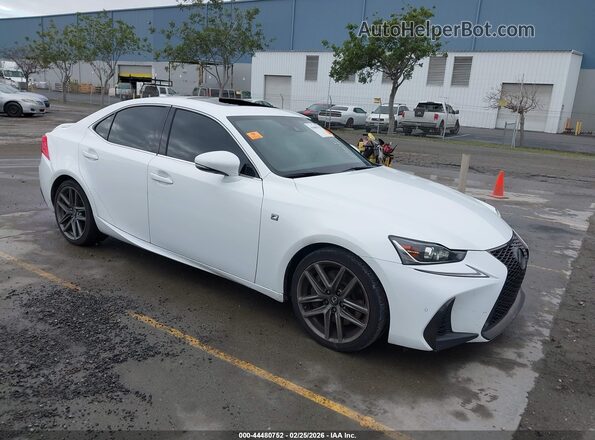 JTHBA1D29J5082031 2018 LEXUS IS 300 White Delantero derecho