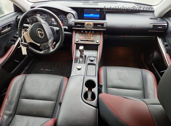 JTHBA1D29K5093614 2019 LEXUS IS Белый Вид панели приборов