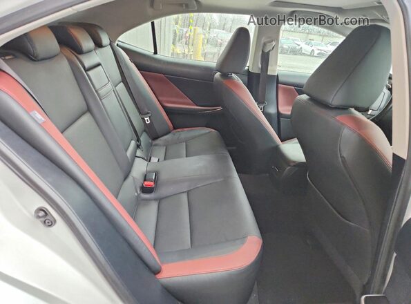 JTHBA1D29K5093614 2019 LEXUS IS Белый Вид задних сидений