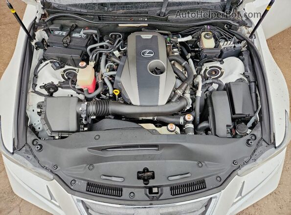 JTHBA1D29K5093614 2019 LEXUS IS Белый Вид задней части салона