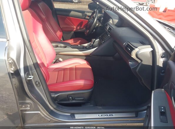 JTHBA1D29K5099655 2019 LEXUS IS 300 Серый Вид салона спереди