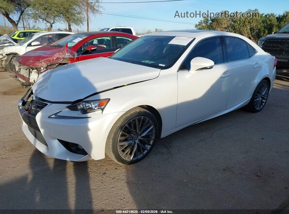 JTHBA1D2XG5009209 2016 LEXUS IS 200T White Front left