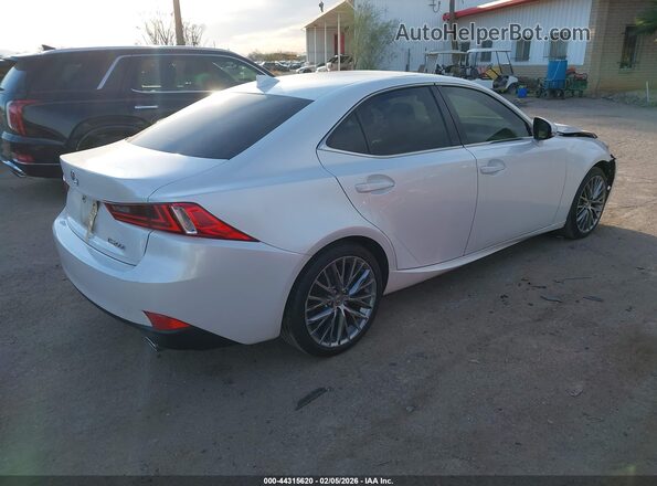 JTHBA1D2XG5009209 2016 LEXUS IS 200T White Rear right