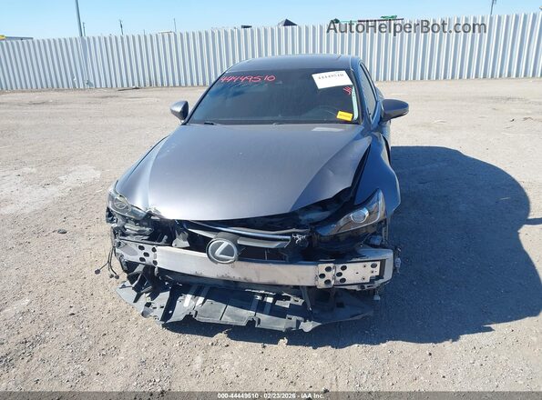 JTHBA1D2XH5057343 2017 LEXUS IS 200T Gray Widok wnętrza z tyłu
