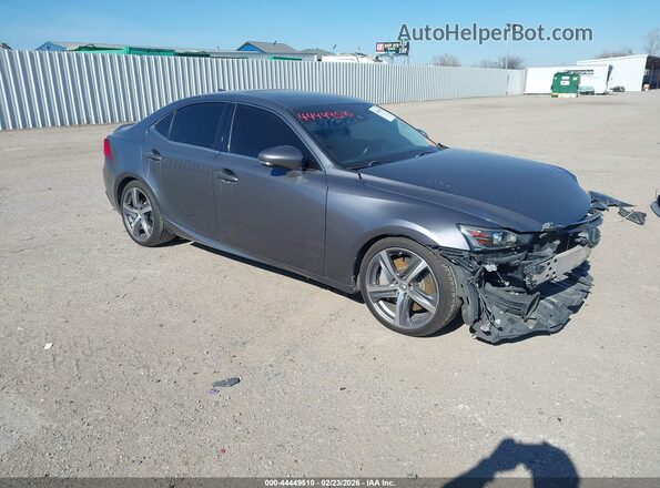 JTHBA1D2XH5057343 2017 LEXUS IS 200T Gray Przód prawy