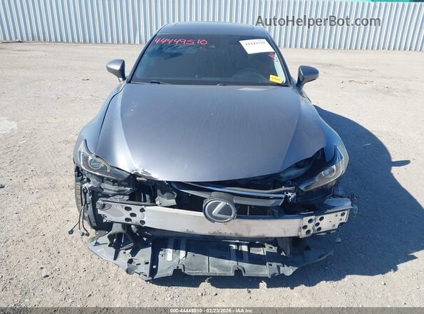 JTHBA1D2XH5057343 2017 LEXUS IS 200T Gray Widok z przodu