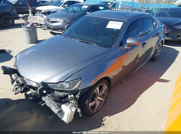 JTHBA1D2XH5057469 2017 LEXUS IS 200T Серый Передняя левая четверть