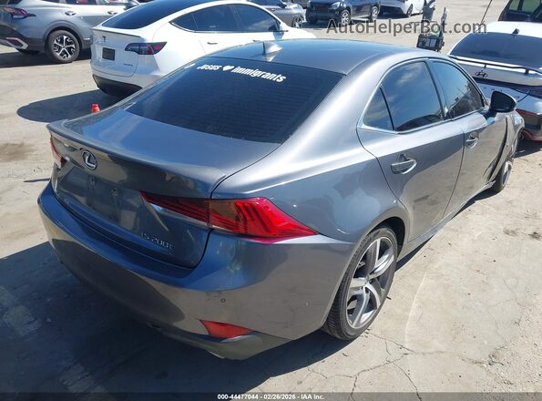 JTHBA1D2XH5057469 2017 LEXUS IS 200T Серый Задняя правая четверть
