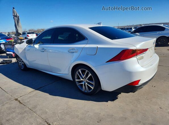 JTHBA1D2XJ5064900 2018 LEXUS IS Белый Задняя левая четверть