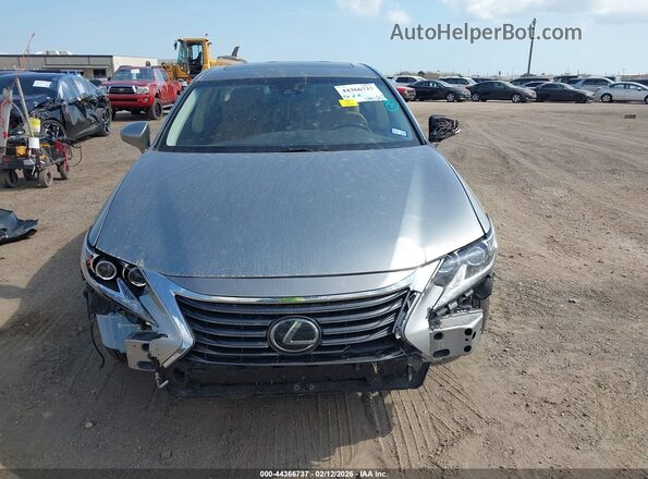 JTHBK1GG0G2221090 2016 LEXUS ES 350 Silver Widok z przodu