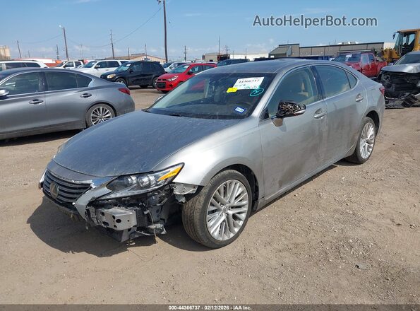 JTHBK1GG0G2221090 2016 LEXUS ES 350 Silver Przód lewy