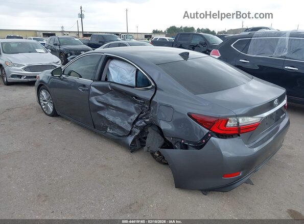 JTHBK1GG2G2211631 2016 LEXUS ES 350 Серый Задняя левая четверть