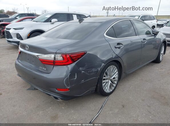 JTHBK1GG2G2211631 2016 LEXUS ES 350 Серый Задняя правая четверть