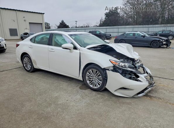 JTHBK1GG4H2255647 2017 LEXUS ES Белый Передняя правая четверть