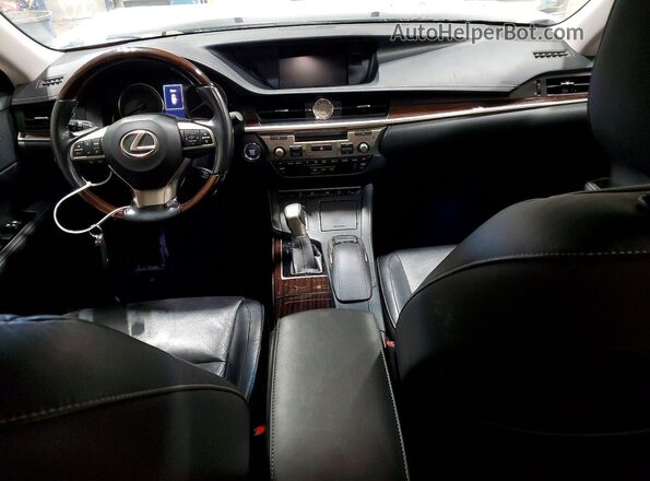 JTHBK1GG6G2214595 2016 LEXUS ES Белый Вид панели приборов