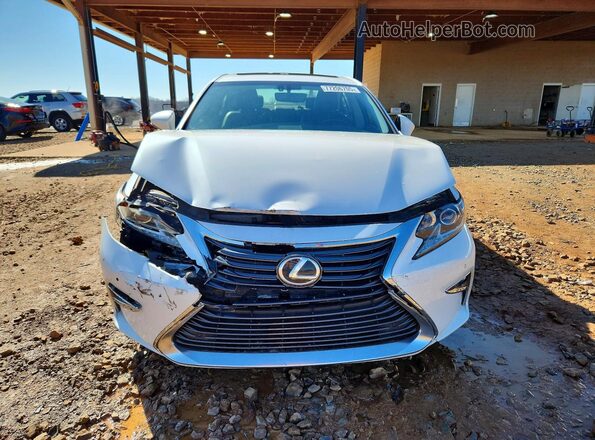JTHBK1GG9G2239023 2016 LEXUS ES Белый Вид спереди
