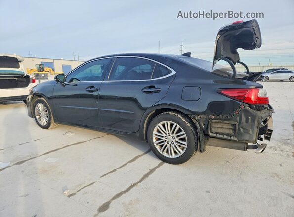 JTHBK1GGXG2211344 2016 LEXUS ES Black Tył lewy