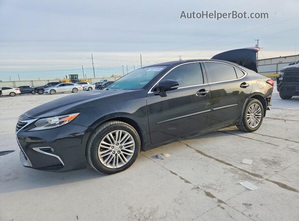 JTHBK1GGXG2211344 2016 LEXUS ES Black Przód lewy