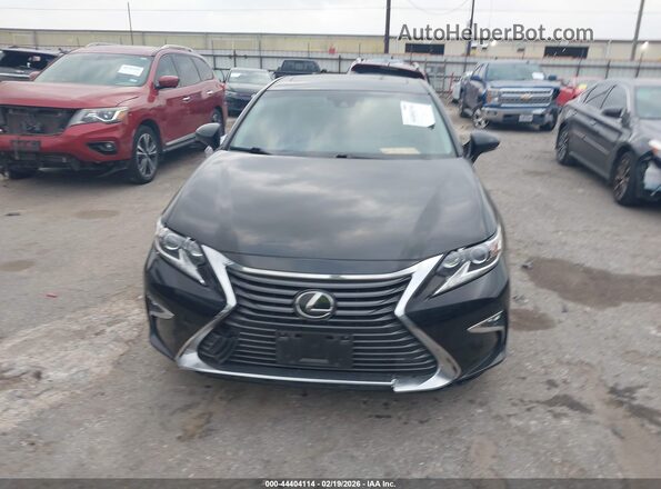 JTHBK1GGXG2235689 2016 LEXUS ES 350 Черный Вид задней части салона