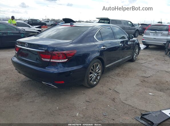 JTHBL5EF4H5144819 2017 LEXUS LS 460 Синий Задняя правая четверть