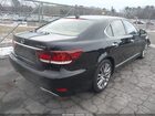 2017 Lexus Ls 460   Черный vin: JTHBL5EF8H5145245