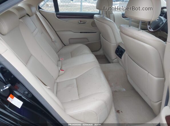 JTHBL5EF8H5145245 2017 LEXUS LS 460 Черный Вид наклейки с VIN-кодом