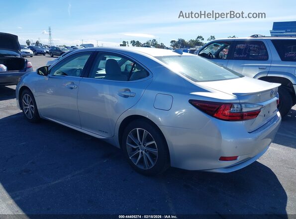 JTHBW1GG4G2103306 2016 LEXUS ES 300H Серебряный Задняя левая четверть