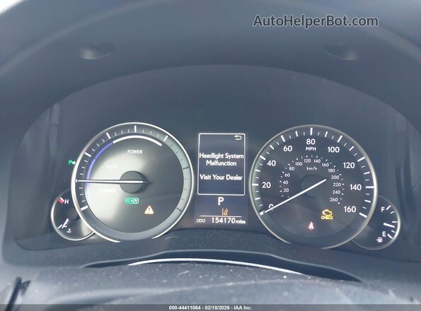 JTHBW1GG6H2134378 2017 LEXUS ES 300H Серебряный Вид задних сидений