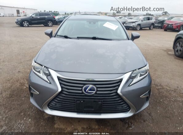 JTHBW1GG7G2120455 2016 LEXUS ES 300H Серый Вид щитка приборов