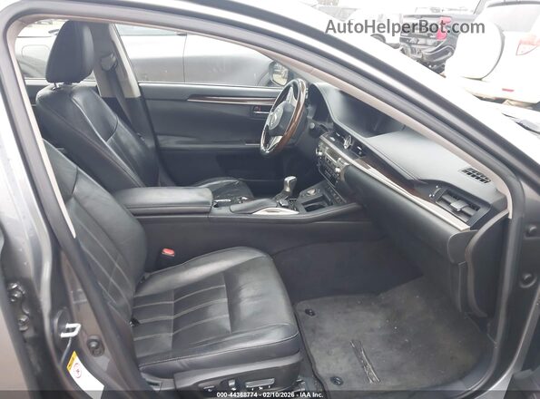 JTHBW1GG7G2120455 2016 LEXUS ES 300H Серый Вид салона спереди