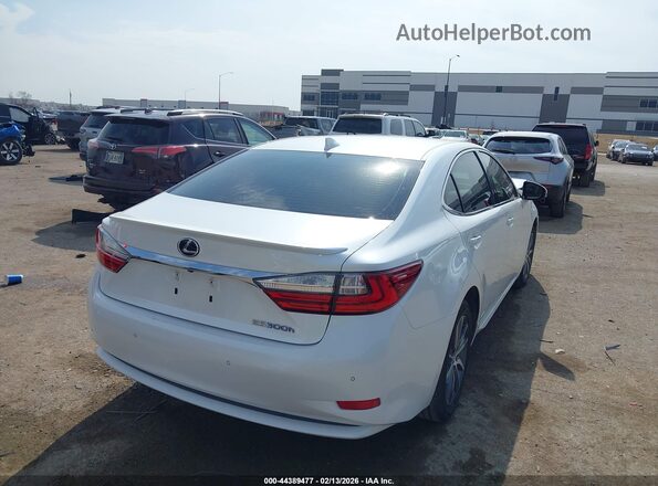 JTHBW1GGXG2109143 2016 LEXUS ES 300H Белый Задняя правая четверть
