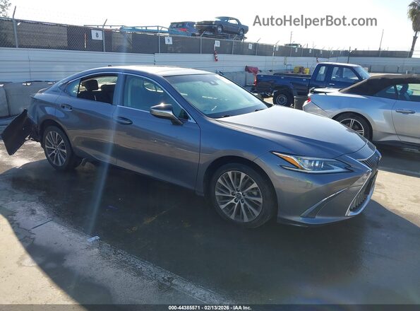 JTHBZ1B13K2004625 2019 LEXUS ES 350 Серый Передняя правая четверть