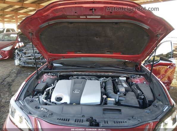 JTHBZ1B19K2003382 2019 LEXUS ES 350 Красный Вид сзади