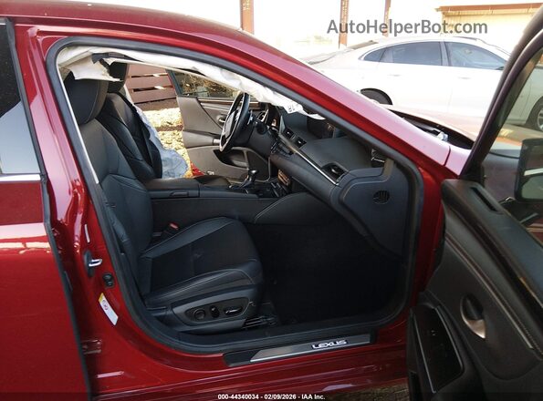 JTHBZ1B19K2003382 2019 LEXUS ES 350 Красный Вид салона спереди