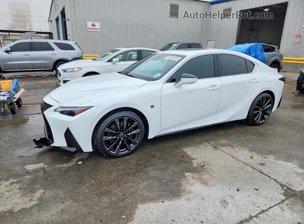 JTHBZ1B20R5081230 2024 LEXUS IS White Vista tres cuartos delantera izquierda