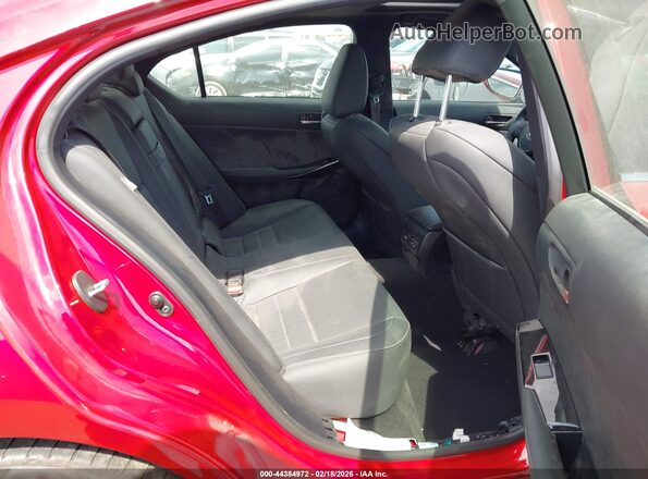 JTHBZ1B22R5078328 2024 LEXUS IS 350 Красный Вид задних сидений